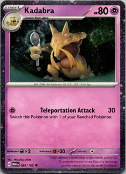 Kadabra - (Cosmos Holo) Promo Miscellaneous Cards & Products 064/165 NM - Image 1