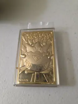 Pokemon Togepi Trading Card 23K Gold-Plated W/Certificate Of Authenticity - Image 1