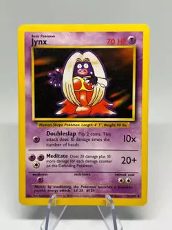 Pokemon TCG Jynx Base Set 31/102 EXC BUY 2 CARDS GET 1 FREE!! - Image 1