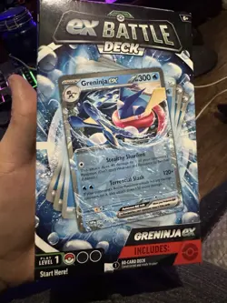 POKEMON TCG GRENINJA ex 60 CARD BATTLE DECK - Image 1