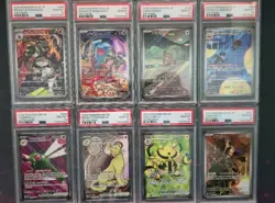 Pokemon PSA 10 LOT - 8 PSA 10 GRADED CARDS - Image 1