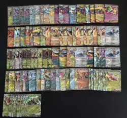 Pokemon Bulk Lot of 100 ex RR Double Rare Set Japanese Card TCG MEGA M1 #27 SQ - Image 1
