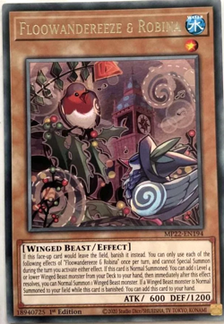 Floowandereeze & Robina - MP22-EN194 Rare 1st Edition YuGiOh TCG Card NM - Image 1