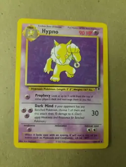 Hypno 25/110 - RARE -Legendary Collection - VINTAGE WOTC Pokemon Card - NM/M - Image 1