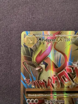 Pokemon XY Evolutions 2016 M Pidgeot EX Full Art Holo Ultra Rare Card 105/108 - Image 3