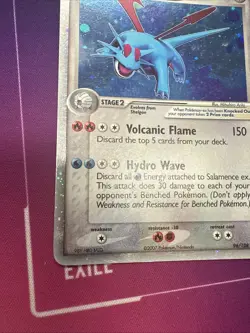 Salamence ex 🐉 EX Power Keepers 96/108 Holo Rare EX Vintage Pokemon Card MP - Image 2