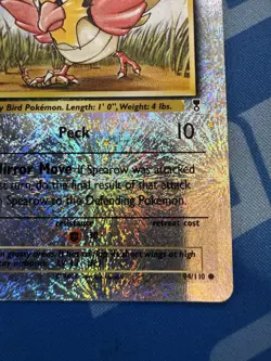 Pokemon TCG Spearow Legendary Collection Reverse Holo Card 94/110 LP Condition - Image 4