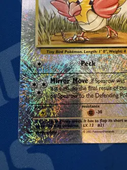 Pokemon TCG Spearow Legendary Collection Reverse Holo Card 94/110 LP Condition - Image 5