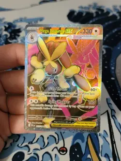 Mega Lopunny Ex 115/094 Phantasmal Flames Full Art NM Pokemon Card - Image 1