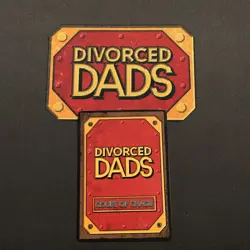 Divorced Dads Court of Chaos - Bald Spot - Discontinued card - Image 2