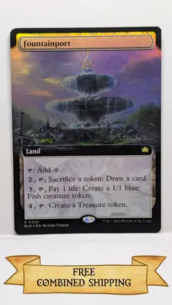 Fountainport (Extended Art) Bloomburrow Foil - Image 1