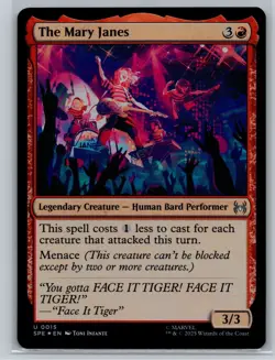 Magic: The Gathering - Spider-Man - The Mary Janes - Foil - Uncommon - Image 1