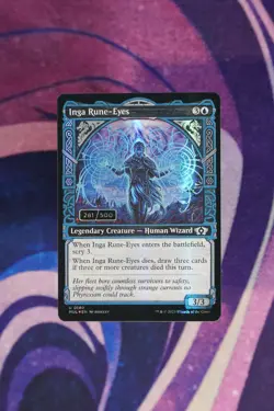 Magic: The Gathering Inga Rune-Eyes SERIALIZED 281/500 NM - Image 1