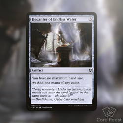 MTG Decanter of Endless Water 309/361 Commander Legends: Baldur's Gate - Image 1