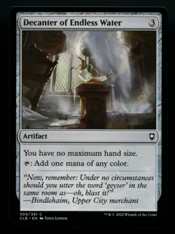 MTG Decanter of Endless Water 309/361 Commander Legends: Baldur's Gate - Image 2
