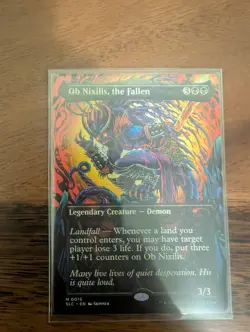 MTG Secret Lair Encyclopedia of Magic M Ob Nixilis, the Fallen #0015 - Image 1