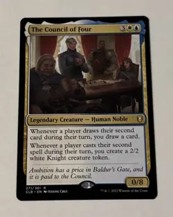 The Council of Four Commander Legends: Battle for Baldur's Gate NM - Image 1