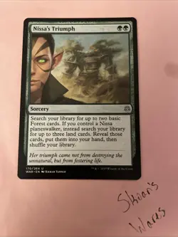 Nissa's Triumph War of the Spark Regular - Image 1