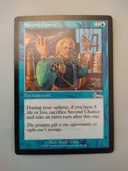 Mtg Second Chance Urza's Legacy Rare Magic The Gathering Nm #01 - Image 1