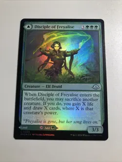 Disciple of Freyalise - Modern Horizons 3 NM Foil (Pack Fresh) MTG TCG - Image 1
