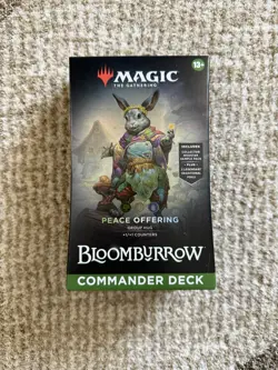 Mtg Commander deck Precon PEACE OFFERING Bloomburrow | Sealed | MTG Magic | USA - Image 1