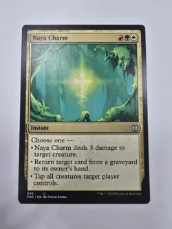 Naya Charm Commander: Zendikar Rising Regular Mtg Magic The Gathering - Image 1