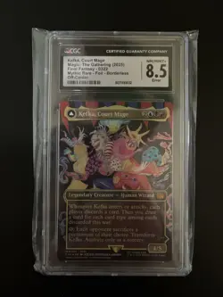 Kefka, Court Mage (Borderless) (0322) Final Fantasy Foil Error 8.5 - Image 1