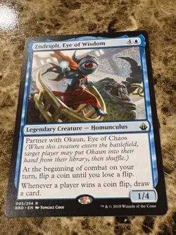 ZNDRSPLT, EYE OF WISDOM Magic MTG Battlebond - Image 1