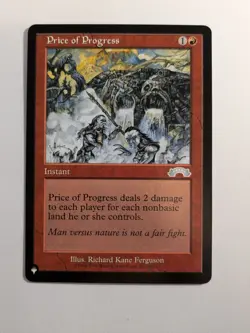 Price of Progress (EXO-95/3034) The List MtG Magic the Gathering - Image 1