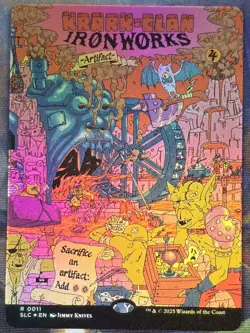 1x FOIL Krark-Clan Ironworks MTG Encyclopedia Of Magic Secret Lair NM - Image 1
