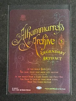 MTG Secret Lair Encyclopedia of Magic the Gathering FOIL Alhammarret's Archive - Image 1