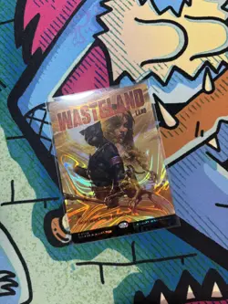 Wasteland HALO FOIL #0050, Secret Lair Countdown: An Encyclopedia of Magic, MTG - Image 1