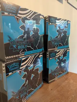 Pokemon TCG Black Bolt ETB Elite Trainer Box Sealed Lot Of 6 - Image 4