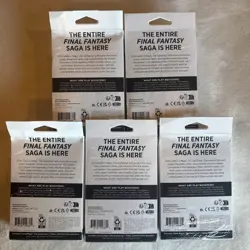 Magic the Gathering: Final Fantasy Play Booster Box Play Pack -NEW- Lot Of 5 - Image 2