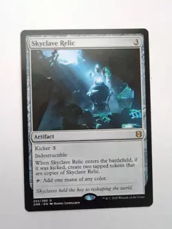 MTG Skyclave Relic (ZNR) Zendikar Rising Regular Rare 252/280 - Image 1