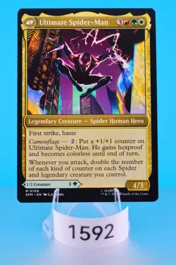 MTG Miles Morales Marvel's Spider-Man Regular #108 - Image 2