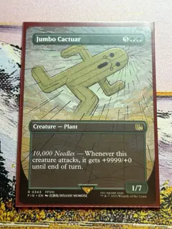 Jumbo Cactuar (Borderless) [FINAL FANTASY] Near Mint - Image 1