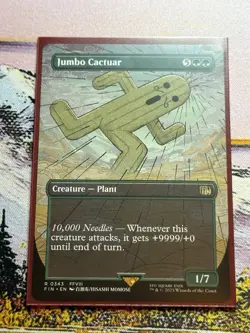 Jumbo Cactuar (Borderless) [FINAL FANTASY] Near Mint - Image 2