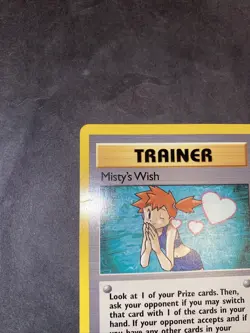 Misty's Wish 108/132 Gym Challenge Non Holo Vintage Pokemon FIRST EDITION - Image 2