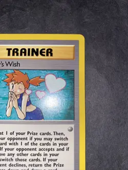 Misty's Wish 108/132 Gym Challenge Non Holo Vintage Pokemon FIRST EDITION - Image 5