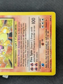 Charizard 4/102 - Base Set Unlimited Holo Rare Pokemon TCG HP - Image 5