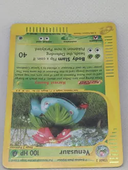 Venusaur 030/165 Expedition Base Set Holo Rare Pokemon TCG Nintendo e-reader LP - Image 4