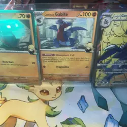 Pokemon Destined Rivals Promo Set Cynthia’s Garchomp Ex 204 Blackstar Mint - Image 5