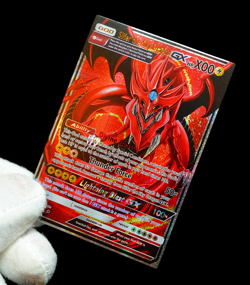 Yu-Gi-Oh Pokemon GX Crossover Slifer the Sky Dragon Holo FX Alt Art Custom Card - Image 5