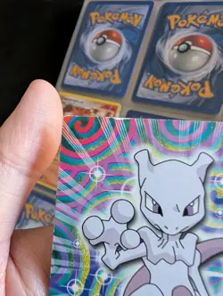 2000 Topps Pokemon TV Animation Edition Series 3 non foil #150 Mewtwo - Image 2