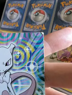 2000 Topps Pokemon TV Animation Edition Series 3 non foil #150 Mewtwo - Image 3
