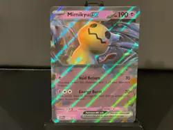 Pokemon TCG Mimikyu ex SVP004 Scarlet & Violet Black Star Promo Rare - Image 1