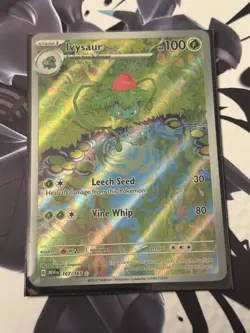2023 Pokemon Ivysaur 167/165 Scarlet & Violet 151 Holo Illustration Rare - Image 1