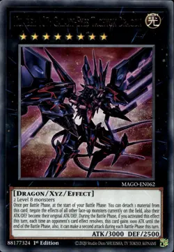 Number 107: Galaxy-Eyes Tachyon Dragon Rare MAGO-EN0562 Yu-Gi-Oh! - Image 1
