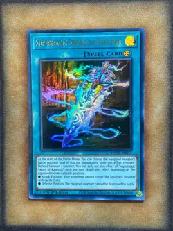 Yugioh Supermagic Sword of Raptinus TOCH-EN017 Ultra Rare 1st Ed NM - Image 1